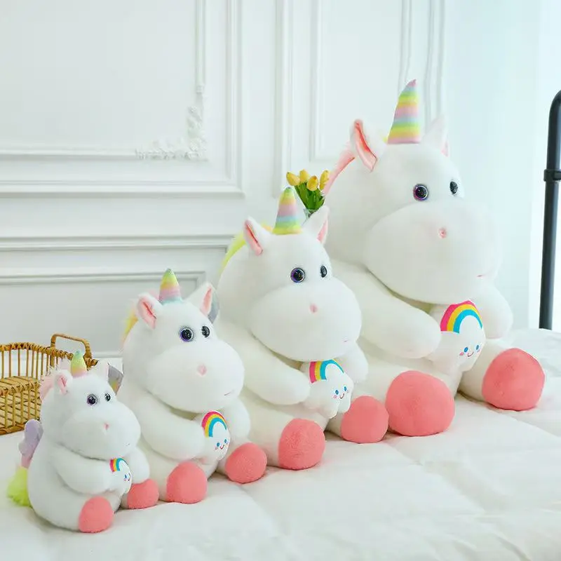 Anime Unicorn Doll Plush Toy Cute Stuffed Animal Soft 20/30/38 Cm Gift for All Ages Ideal for Christmas And Thanksgiving