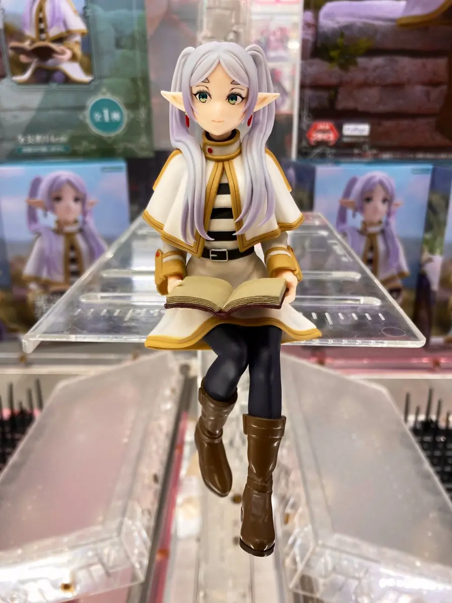 14cm Frieren: Beyond Journey's End Anime Figure Noodle Stopper Frieren Action Figure Luminasta Frieren Figurine Collection Model