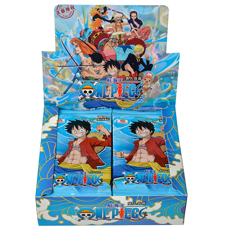 Genuine Anime One Piece Collection Cards Trading Game Luffy Sanji Nami TCG Booster Box Game Cards