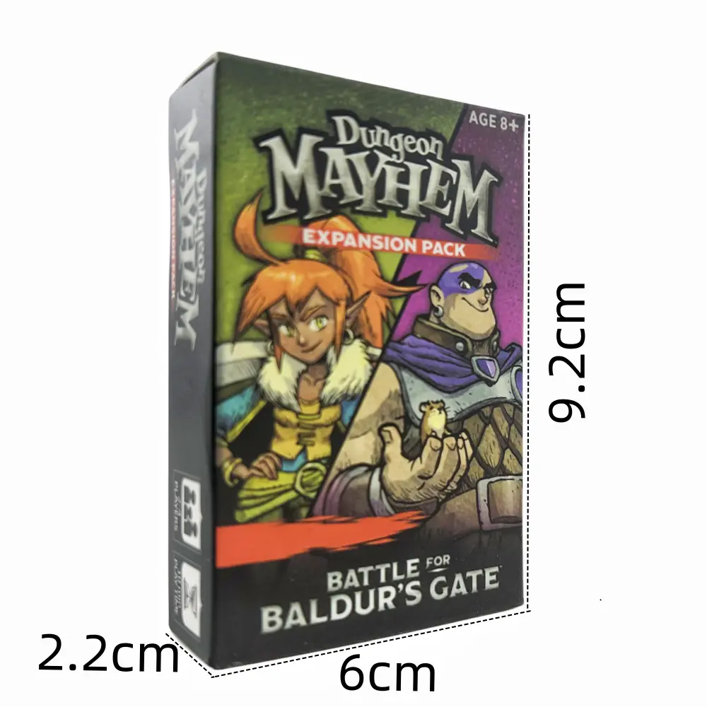 3 Styles Family Fun Board Game Playing Card Dungeon Mayhem Card Game Family Parent-Child Party Board Game Deck