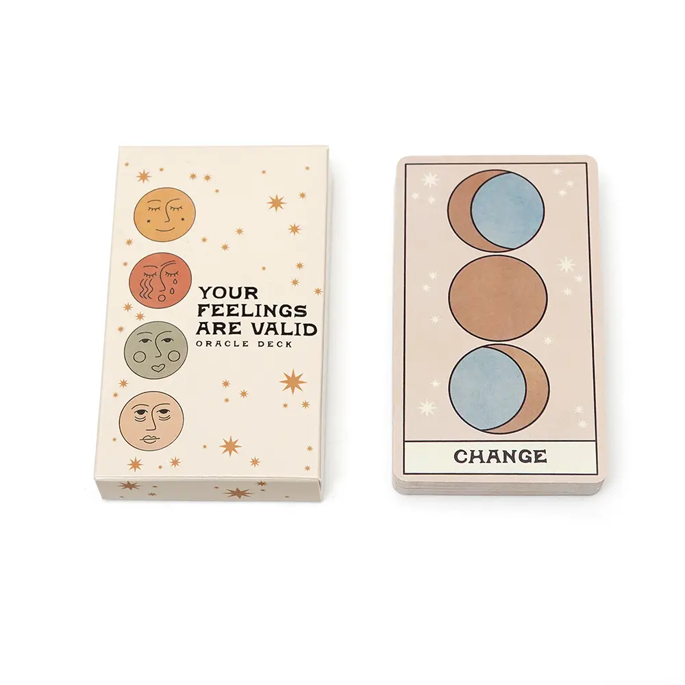 Your Feelings are Valid Oracle Deck 2nd Edition Oracle Mood Deck Tarot Oracle Witch Deck