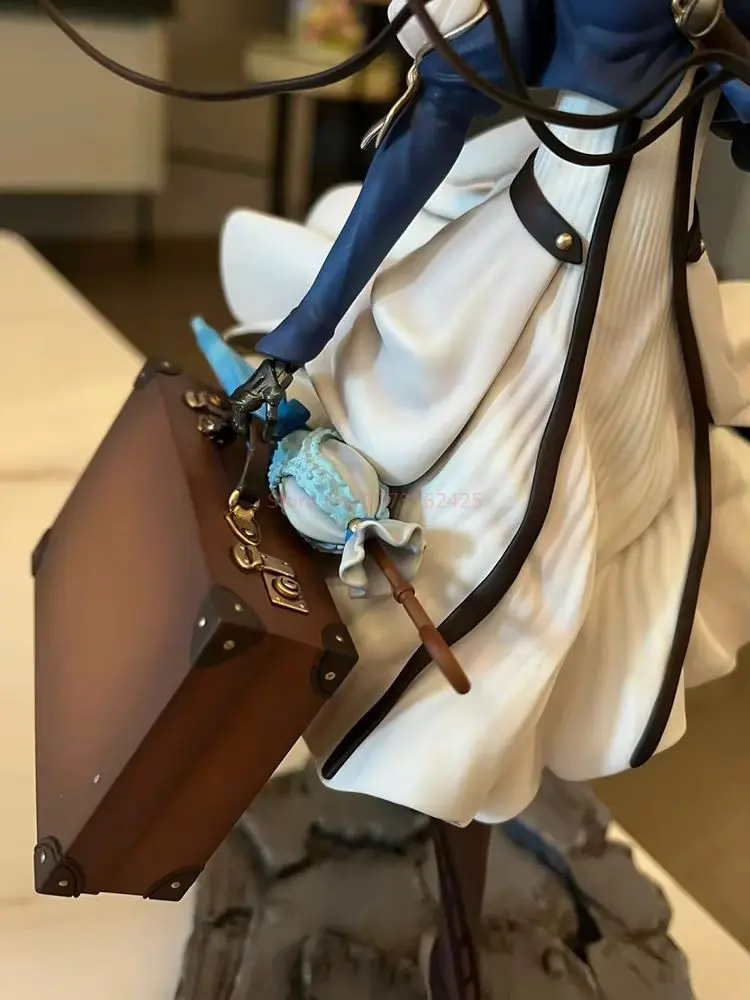 25CM Violet Evergarden Anime Figure Violet Eternal Garden Gk Tide Play Anime Girl Statue Model Tabletop Decoration Xmas Gift Toy
