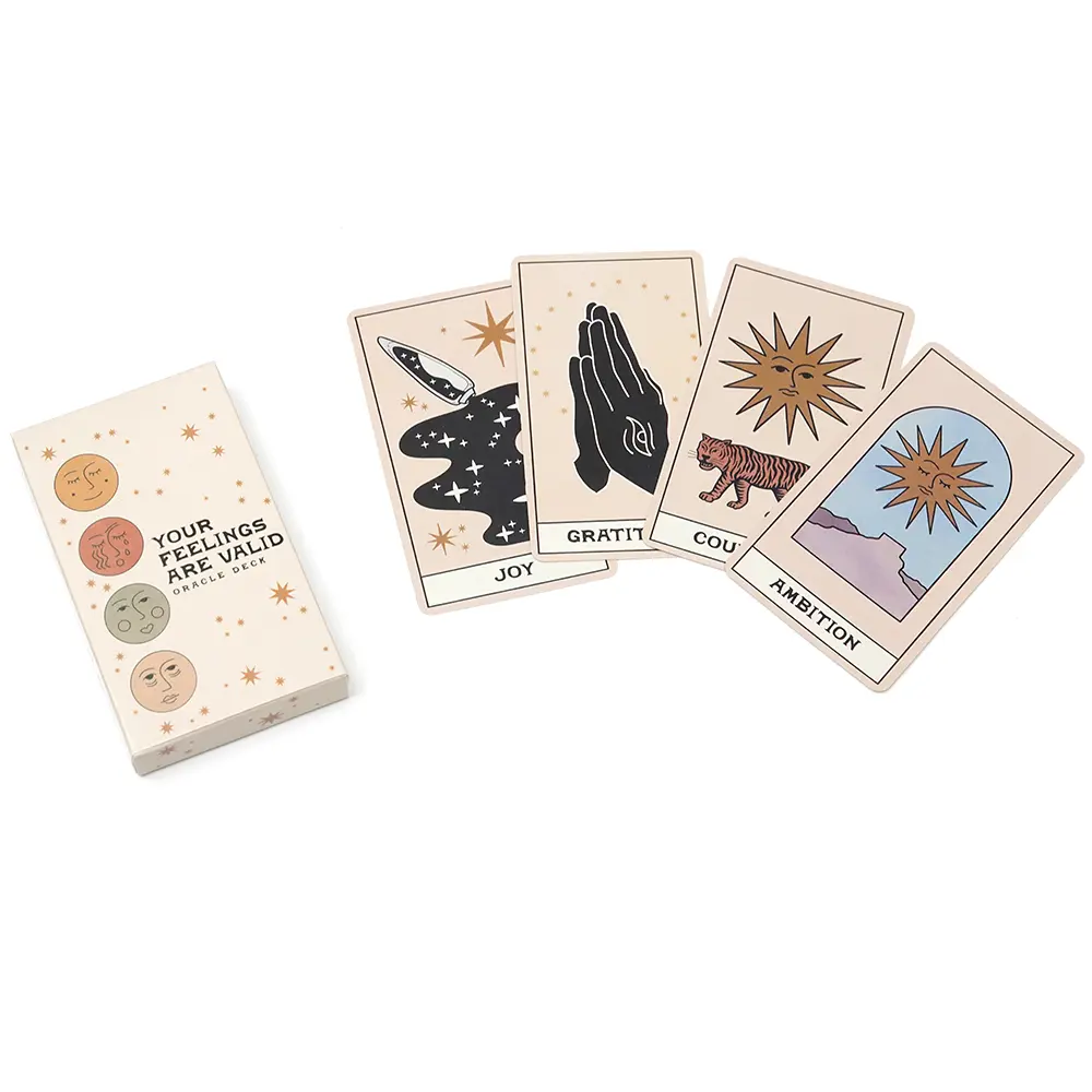Your Feelings are Valid Oracle Deck 2nd Edition Oracle Mood Deck Tarot Oracle Witch Deck