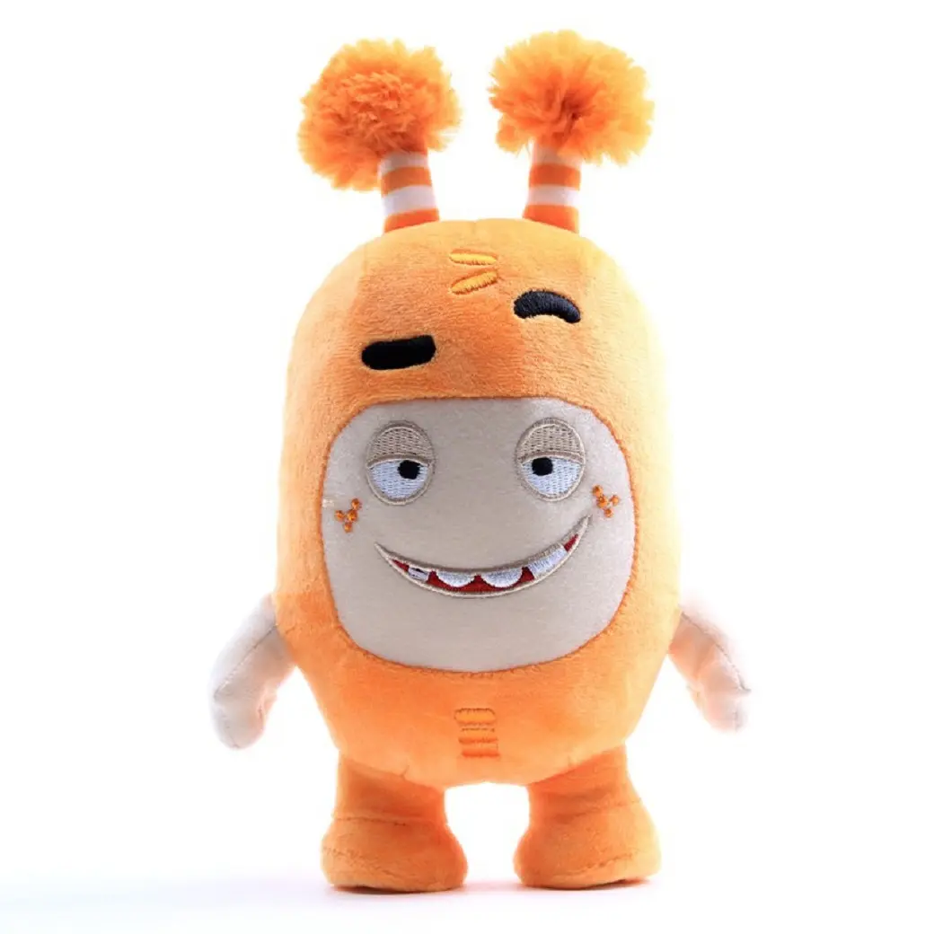 8pcs/Lot Oddbods Cartoon Plush Toys Stuffed Kids Toy Collection Kids Doll Christmas Birthday Gift Home Decoration 18 cm-24cm