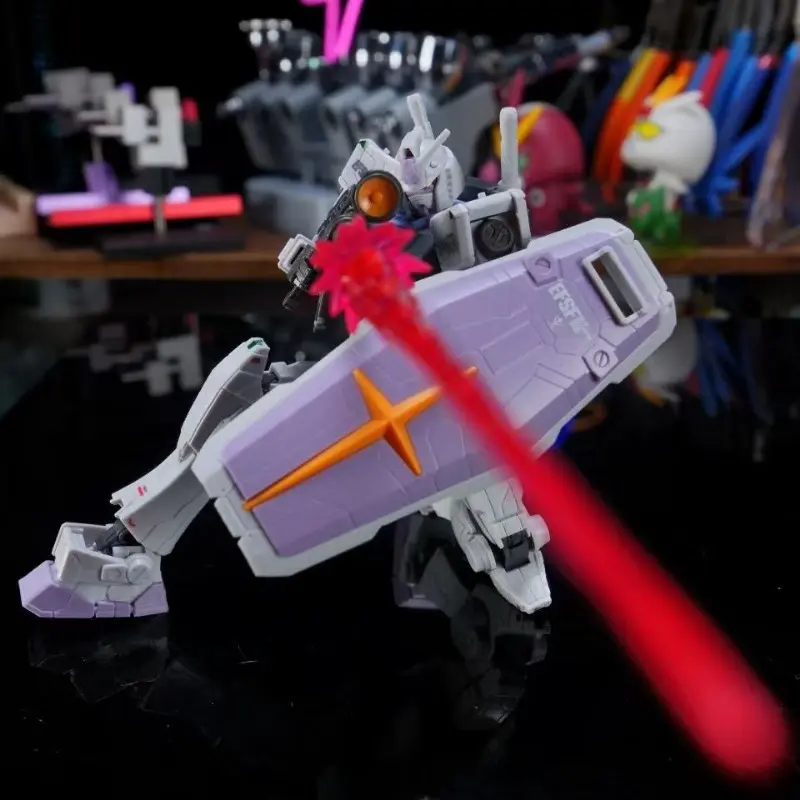 BAOBAO HG 1/144 Hengbin RX-78-2 Mobile G3 Flame Special Effects Parts Water Paste Figure Assembly Model Toy Collection Gift