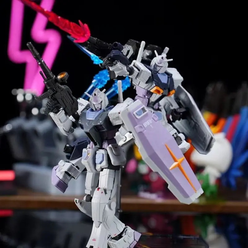 BAOBAO HG 1/144 Hengbin RX-78-2 Mobile G3 Flame Special Effects Parts Water Paste Figure Assembly Model Toy Collection Gift