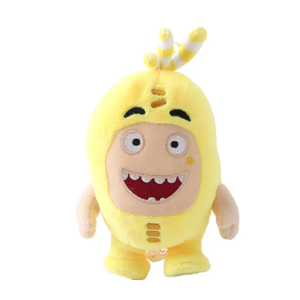 8pcs/Lot Oddbods Cartoon Plush Toys Stuffed Kids Toy Collection Kids Doll Christmas Birthday Gift Home Decoration 18 cm-24cm