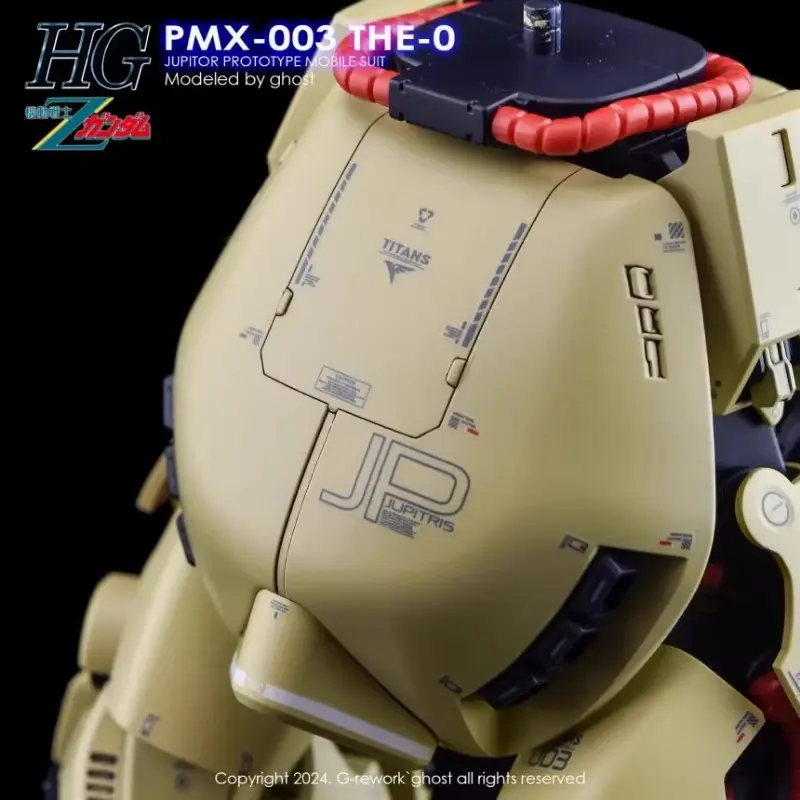 STAR HGUC 036 1/144 PMX-003 THE-O JUPITORIS PROTOTYPE MOBILE SUIT Water Patch Figure Assembly Model Toy Collection Gift