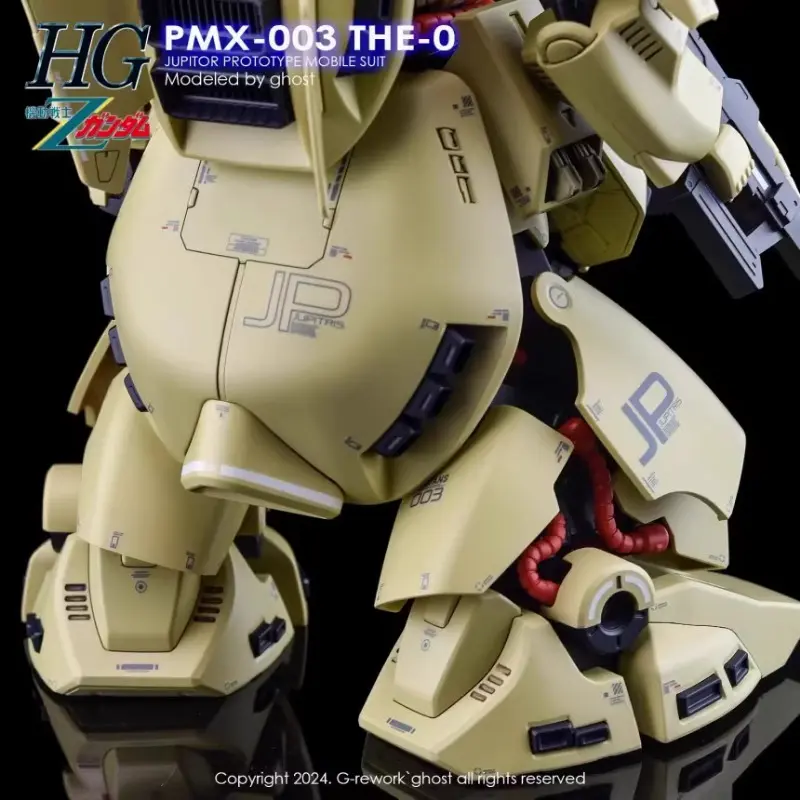 STAR HGUC 036 1/144 PMX-003 THE-O JUPITORIS PROTOTYPE MOBILE SUIT Water Patch Figure Assembly Model Toy Collection Gift