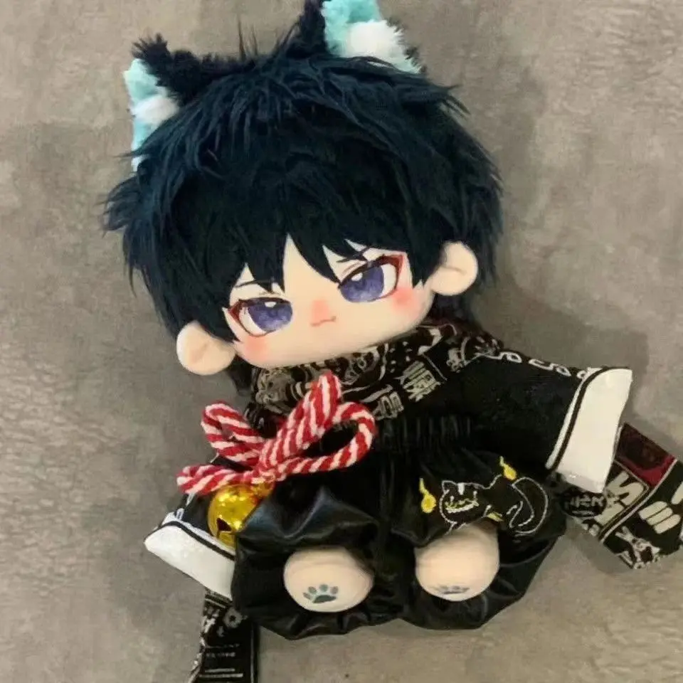 Cotton Doll Clothes for 20cm Plush Puppet Dree-up Changing Clothes for Boys Girls Toys Clothing Suits Without Dolls Collectibles