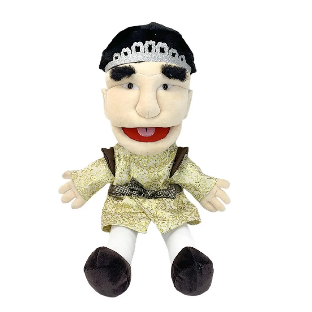 Jeffy Puppet Doll Talk Show Hand Muppet Cody Junior Joseph Chef Police Prince Dad Mom Penelope Soft Doll Toy Party Prop Kid Gift