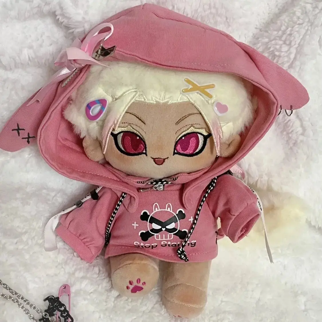 20CM Anime BLUE LOCK Shidou Ryuusei Handsome Boy Doll Cosplay Cotton Stuffed Body Dress Up Clothes Cotton Gift Xmas