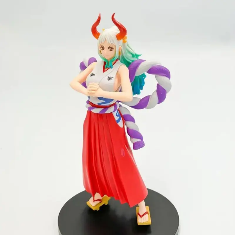 Anime One Piece model toys, ornaments, Onigashima Wano Country, kimono, Yamato Kaido's daughter standing figure, figure gift