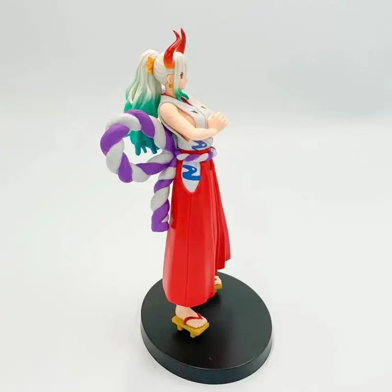 Anime One Piece model toys, ornaments, Onigashima Wano Country, kimono, Yamato Kaido's daughter standing figure, figure gift