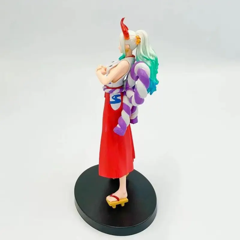 Anime One Piece model toys, ornaments, Onigashima Wano Country, kimono, Yamato Kaido's daughter standing figure, figure gift