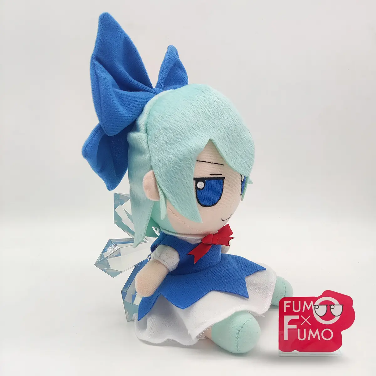 Lovely Plush In Stock fumo×fumo TouHou Project Cirno(ICECRYSTAL)-PVC Doll X1 Kawaii Gift