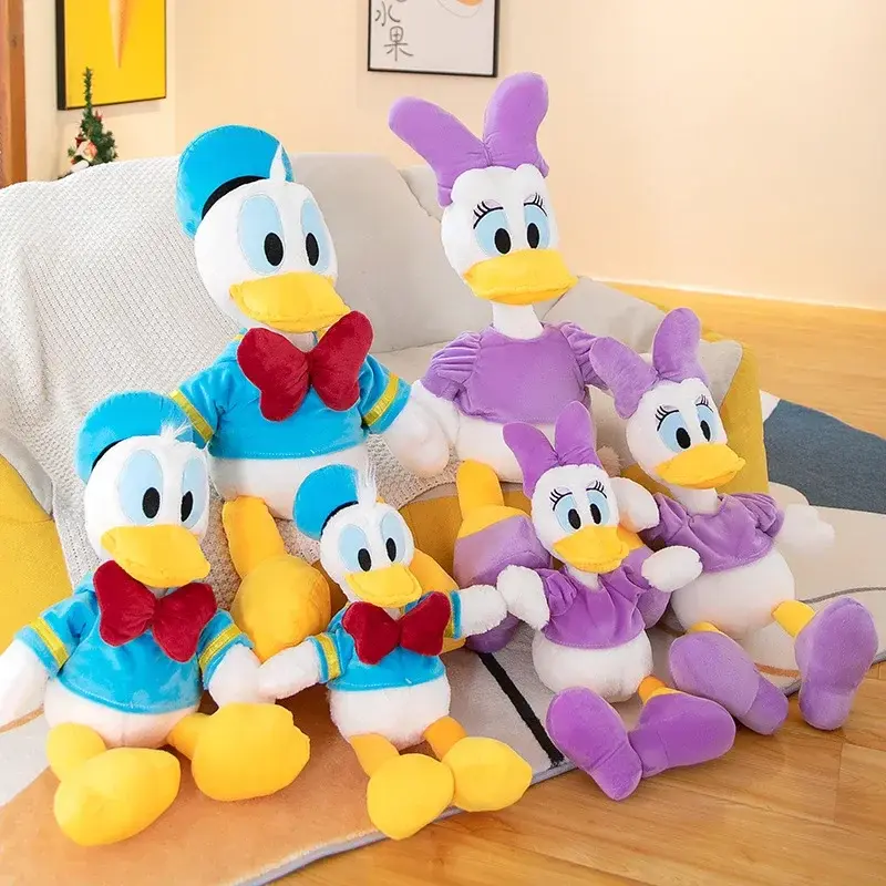 Disney Donald Duck Plush Toy Plush Doll Cartoon Daisy Stuffed Animals Couple Doll Boys Girls Christmas Gift