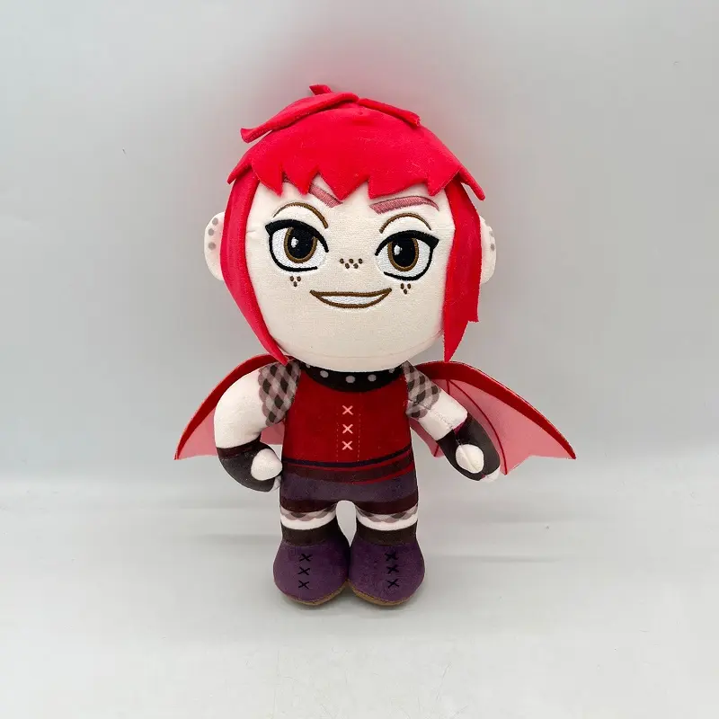 25cm Nimona Plush Doll Cute Shapeshifter Nimona Knight Blackheart Plushie Toy Soft Decoration Peluche Pillow For Kids Gift