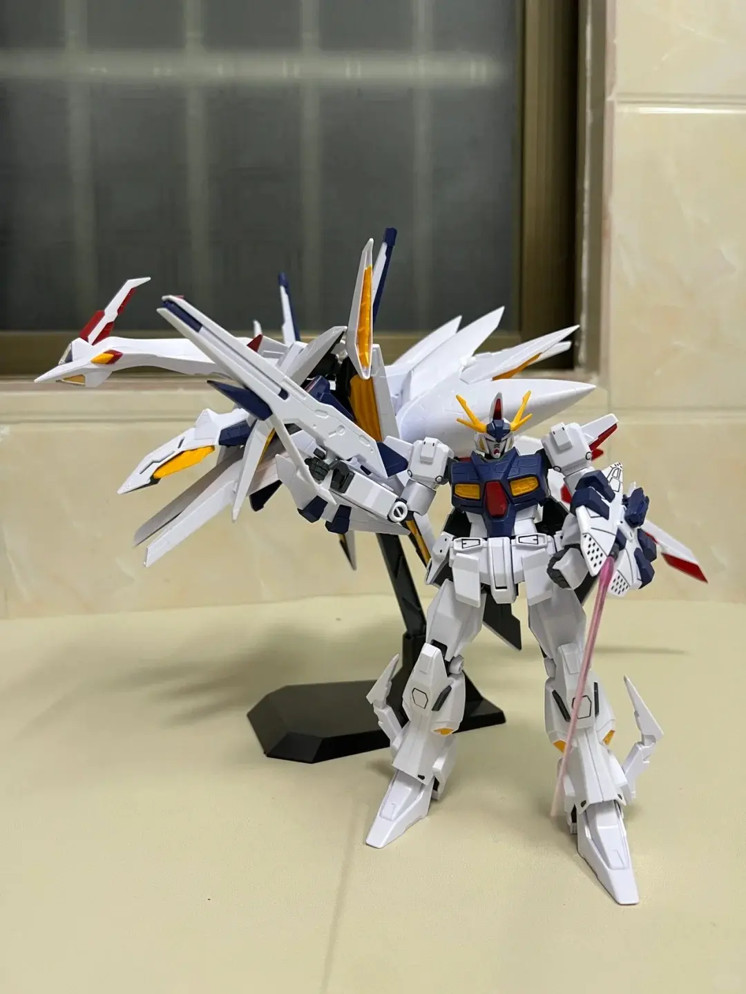 In Stock RX-104FF Penelope HG 1/144 Big Scale Assembly Model Kit Action Figure Robot Plastic Model Toy Gift for Hobbyists