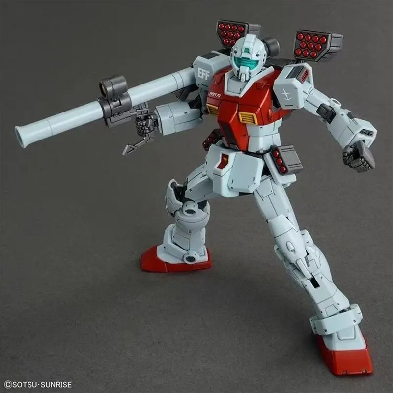 Gaoke Model Hg 1/144 Gm Shoulder Weapon Sets Assembly Kit Movable Joints High Quality Gift Toy Collection for Kids Action Figure