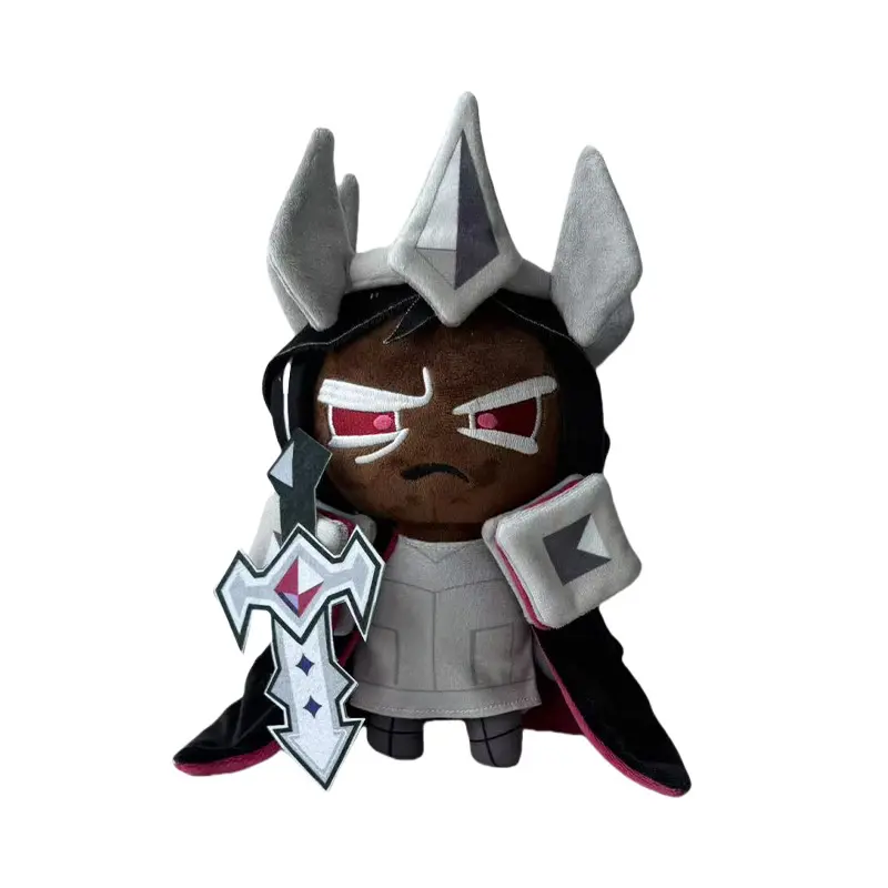 Cookie Run Kingdom Plush Shadow Milk Cookie Run Kingdom Toy Shadow Milk Cookie Plush Toy Doll Plushie Merch Soft Toy Gift