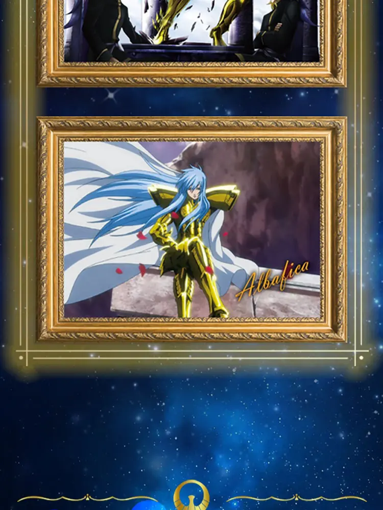 New Saint Seiya 38th Anniversary Card Gift Boxthe Legeng Of The Gods Packaging Rare Card Rare Collection Card for Anime Serie