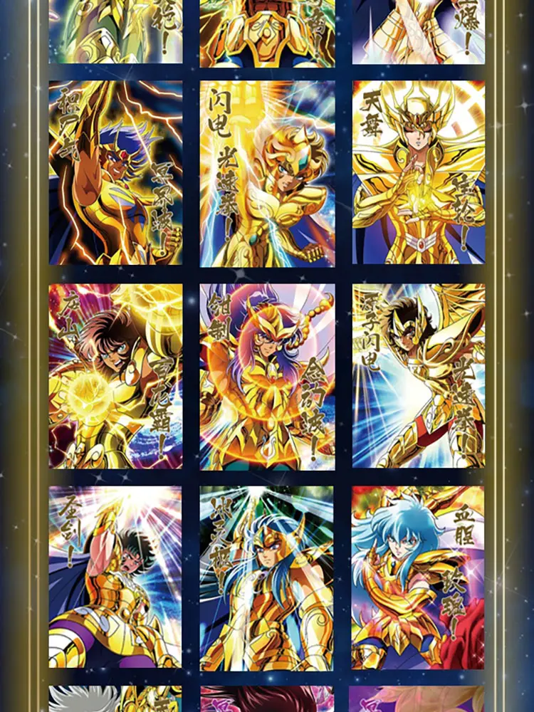 New Saint Seiya 38th Anniversary Card Gift Boxthe Legeng Of The Gods Packaging Rare Card Rare Collection Card for Anime Serie