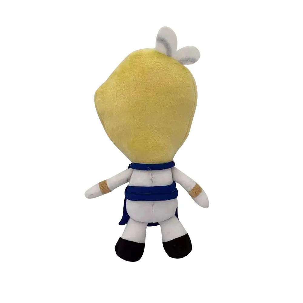 25cm New Ice Scream Rod Plush Toy Stuffed Soft Toys Cartoon Dolls Horror Game Character Halloween Christmas Decor Gift for Kids