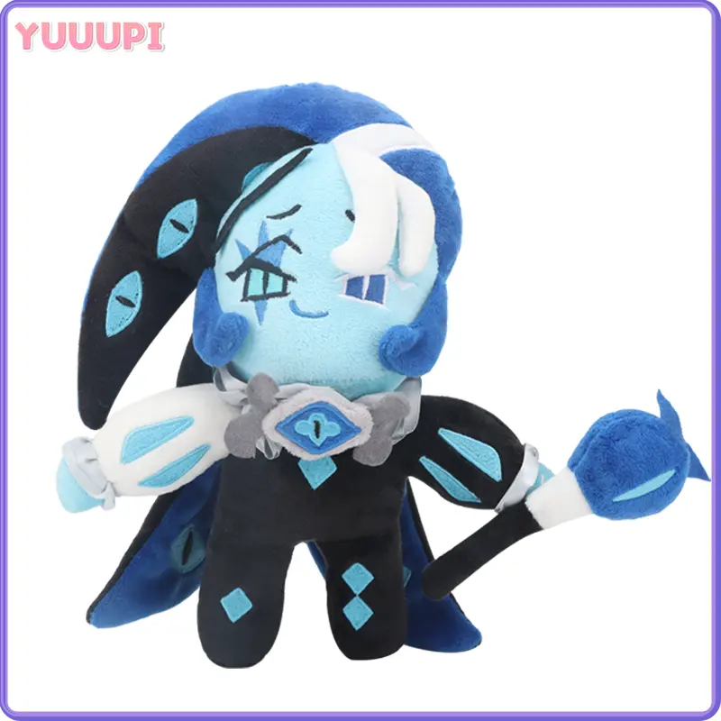 Cookie Run: Kingdom Plush Dolls Shadow Milk Cookie Plushie Game Peripherals Collection Stuffed Anime Dolls Friend Birthday Gifts