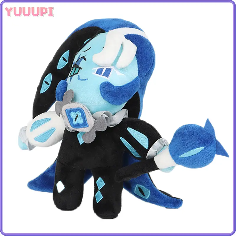Cookie Run: Kingdom Plush Dolls Shadow Milk Cookie Plushie Game Peripherals Collection Stuffed Anime Dolls Friend Birthday Gifts
