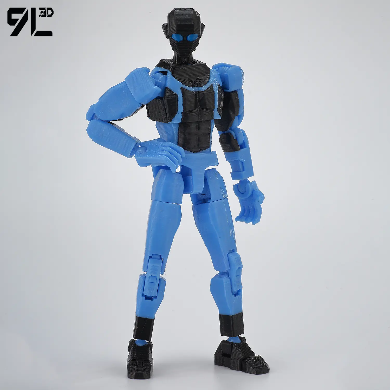 9L3D Titan Lucky13 Invincible Boy Movable Figure Desk Display Holiday Gift 360° Articulate Joints Collectible Anime Merchandise