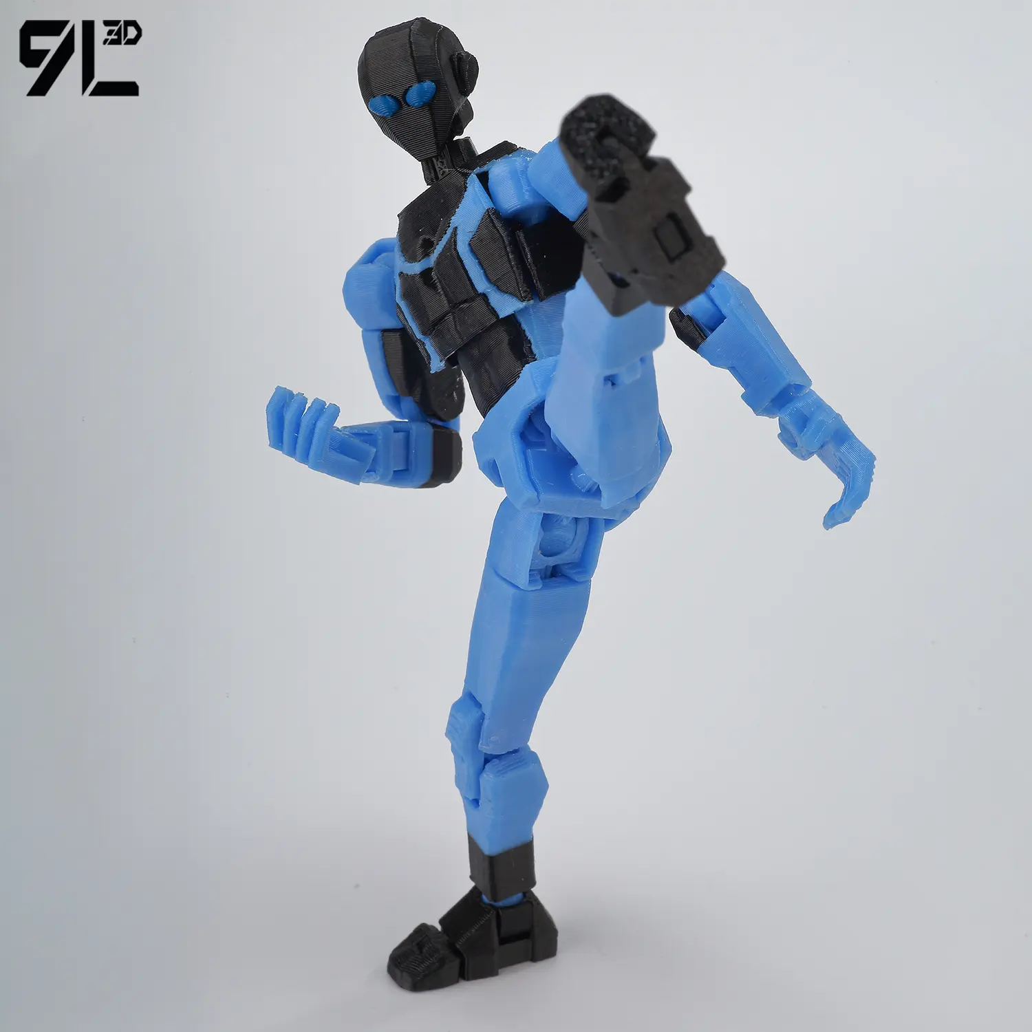 9L3D Titan Lucky13 Invincible Boy Movable Figure Desk Display Holiday Gift 360° Articulate Joints Collectible Anime Merchandise