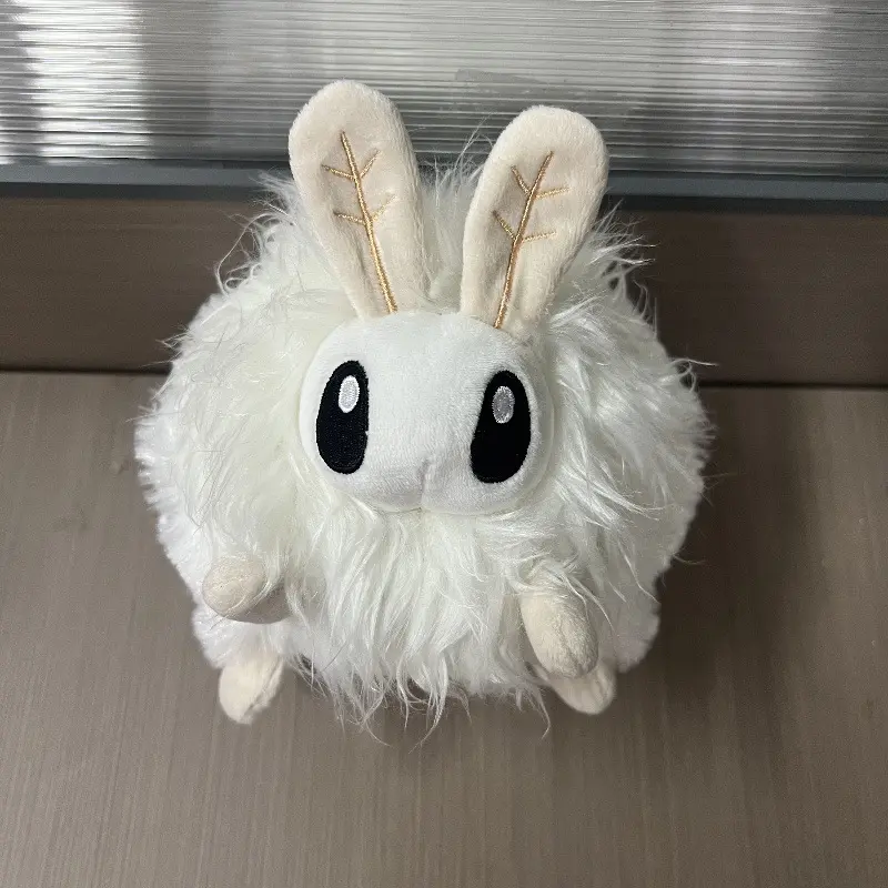 20cm Poodle Mothman Plush Anime Stuffed Doll Spoof Holiday Decoration to Soothe Soft Pumpkin Man Moth Man Gift