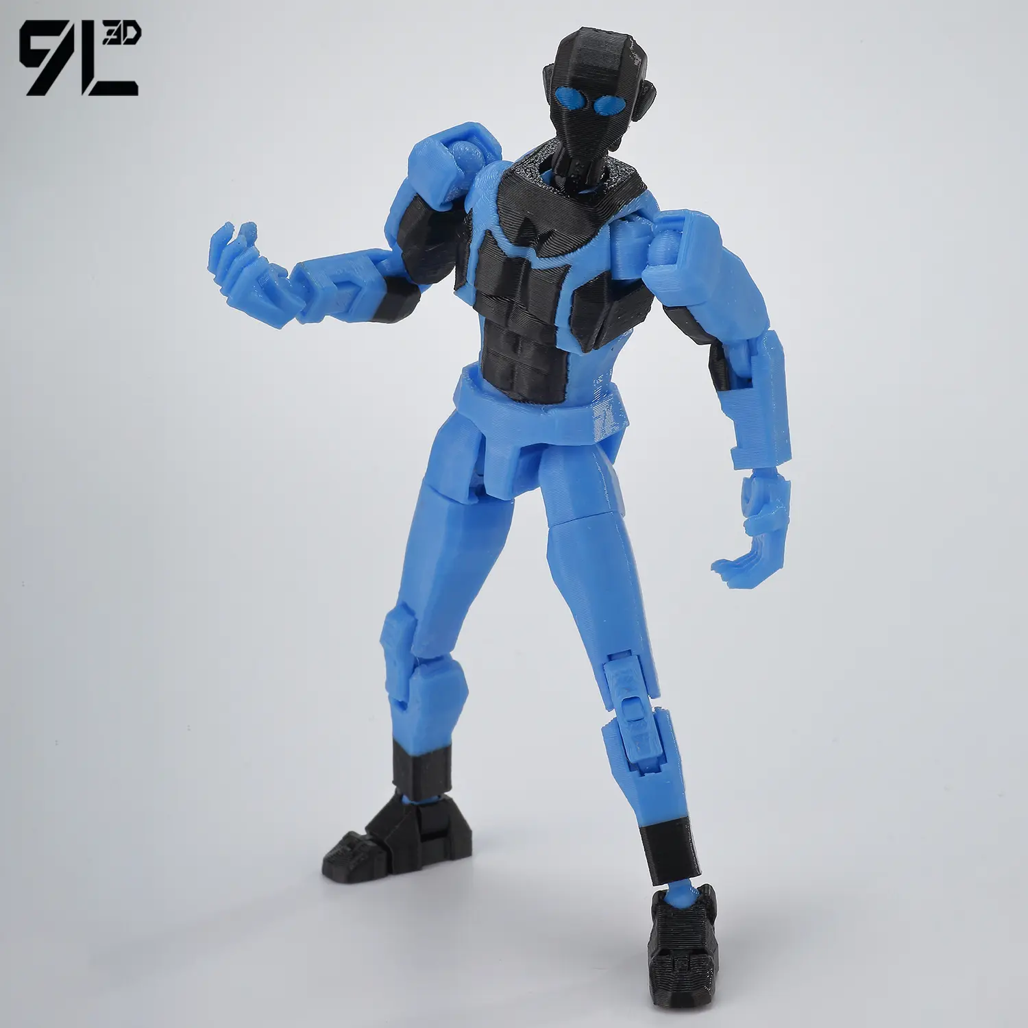 9L3D Titan Lucky13 Invincible Boy Movable Figure Desk Display Holiday Gift 360° Articulate Joints Collectible Anime Merchandise