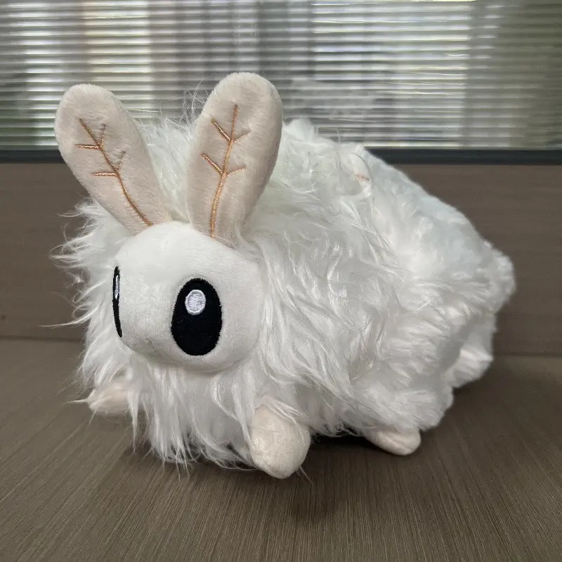 20cm Poodle Mothman Plush Anime Stuffed Doll Spoof Holiday Decoration to Soothe Soft Pumpkin Man Moth Man Gift