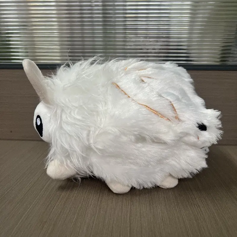 20cm Poodle Mothman Plush Anime Stuffed Doll Spoof Holiday Decoration to Soothe Soft Pumpkin Man Moth Man Gift