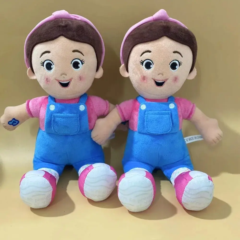 30cm New Ms Rachel Speak&Sing Plush Doll Music Stuffed Toy Cute Interactive Toy Cartoon Soft Rag Doll Boys Girls Birthday Gifts