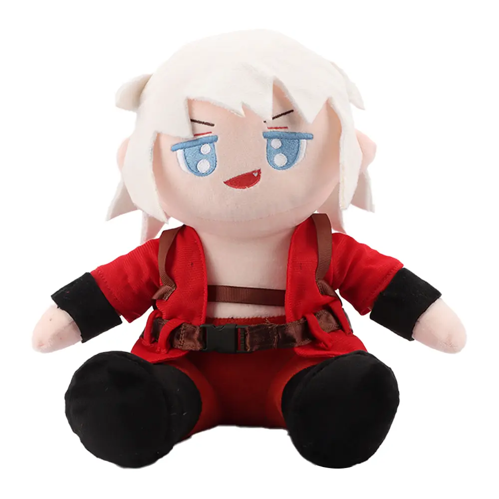 Devil May Cry Dante Plush Toys Movie Stuffed Animals Game Surrounding Dante Plush Toys Birthday Gifts Toys for Kids Home Decor