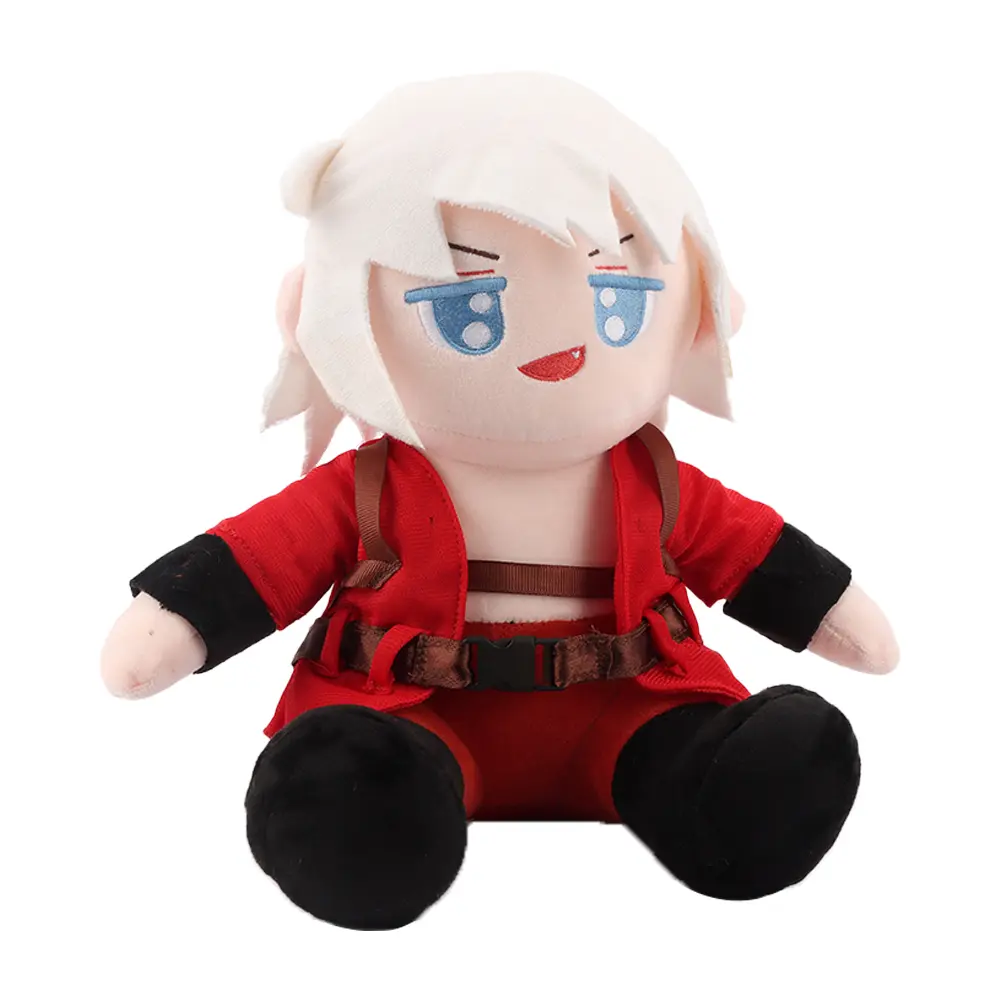 Devil May Cry Dante Plush Toys Movie Stuffed Animals Game Surrounding Dante Plush Toys Birthday Gifts Toys for Kids Home Decor