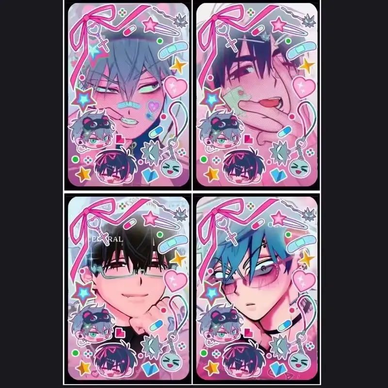 Alien Stage Anime Card Ivan Till 3inch Small Card Collection Couples Freinds Waterproof Bookmark Collection Cards Gift