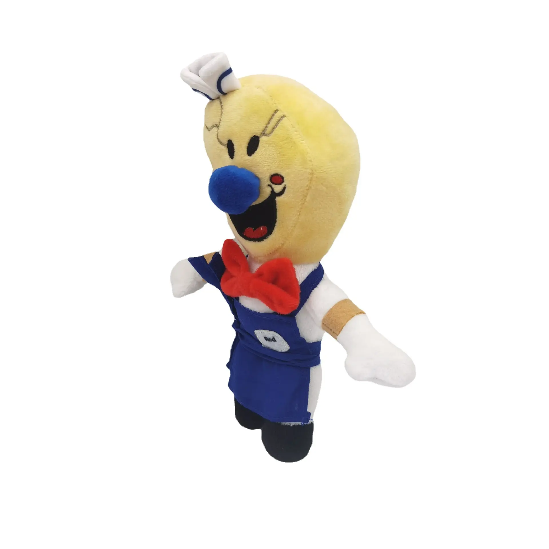 New 25cm Ice Scream Rod Plush Toy Stuffed Soft Toys Cartoon Dolls Horror Game Character Halloween Christmas Decor Gift for Kids