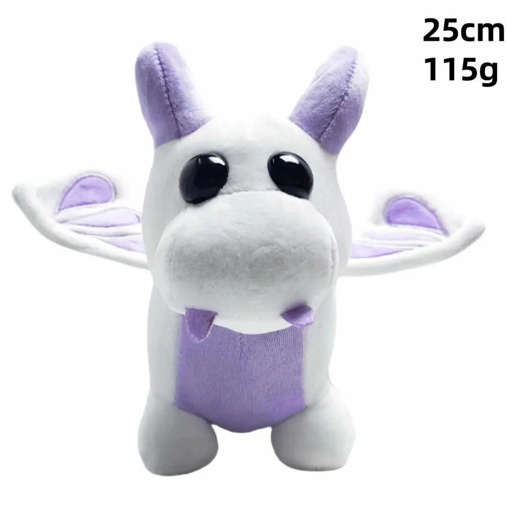 Adopted Me Plush Toys Adopted Me Pet Plushie Doll Adopted Me Bat Dragon Shadow Dragon Dog Doll Birthday Halloween Christmas Gift