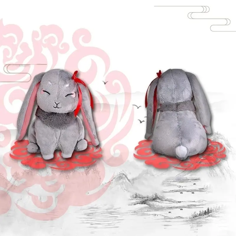 Kawaii Cute Wei Wu Xian Rabbit Lan Wang Ji Bunny Mo Dao Zu Shi Plush Doll Stuffed Toys Plush Toys Birthday Gifts