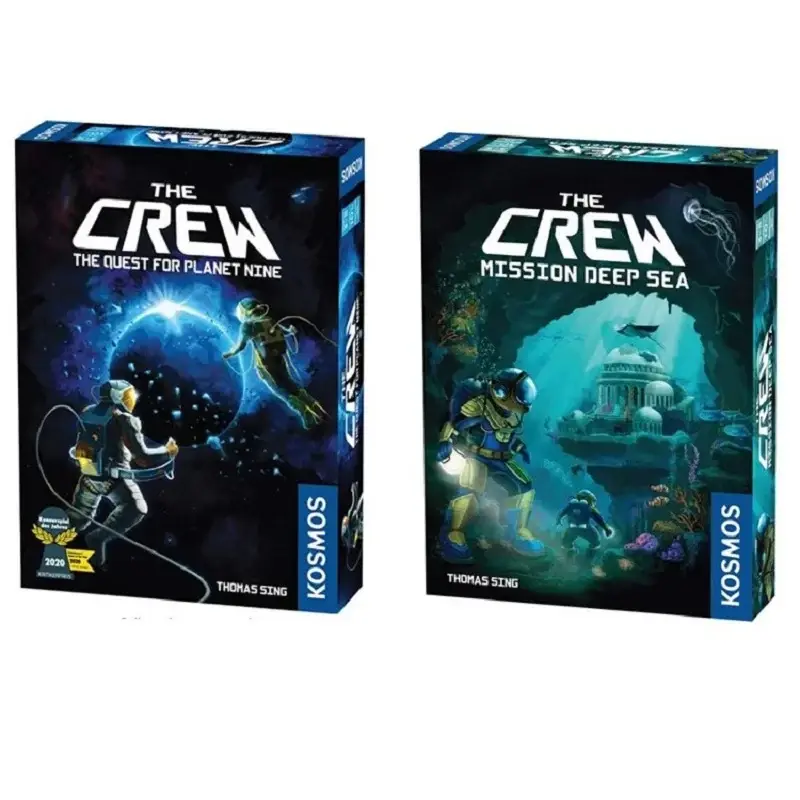 The Crew - Quest for Planet Nine Astronauts Mission Game Collection Cards Assistant for Family Activities English Version
