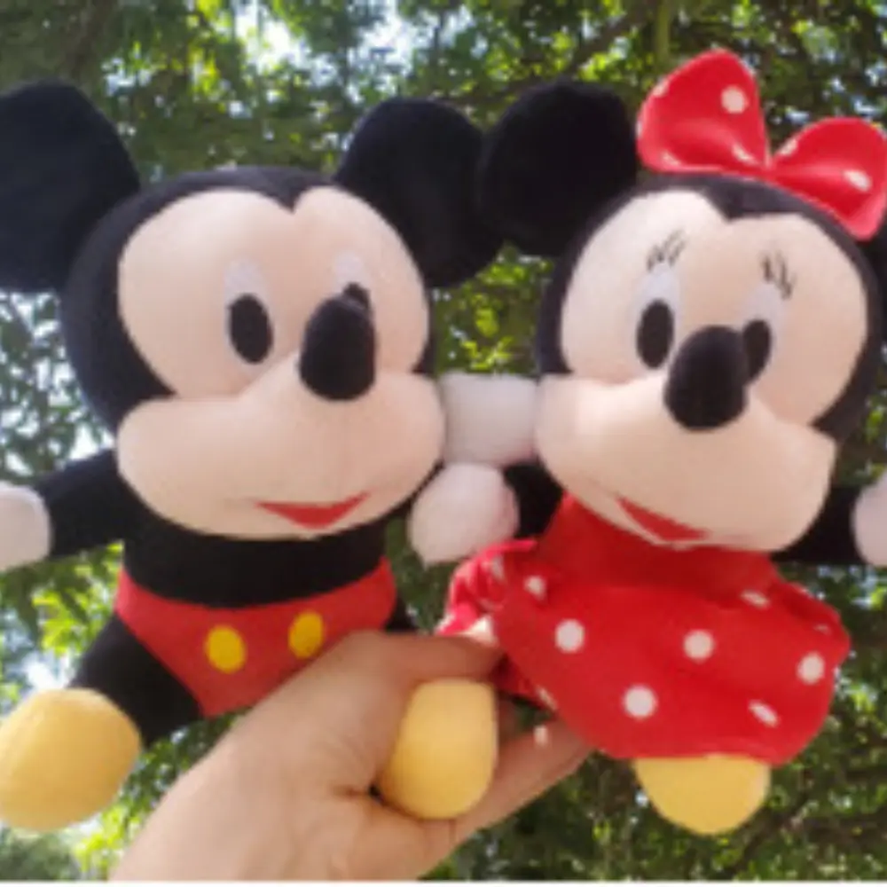 20cm Mickey Plush Disney Mickey Mouse Minnie Daisy Plush Toy Stuffed Doll Girls toys Birthday Christmas Gifts