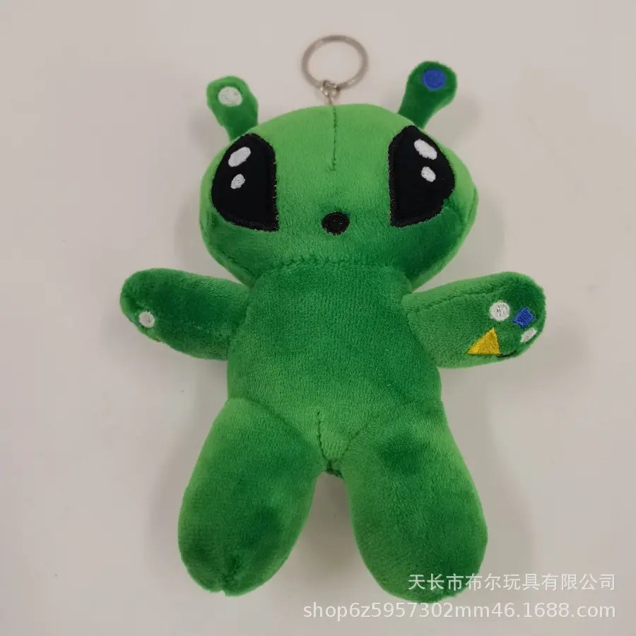 15cm AFTONSPARV Green Alien Plush Toys Cute Soft Stuffed Cartoon Anime Dolls For Kid Birthday Christmas Gift
