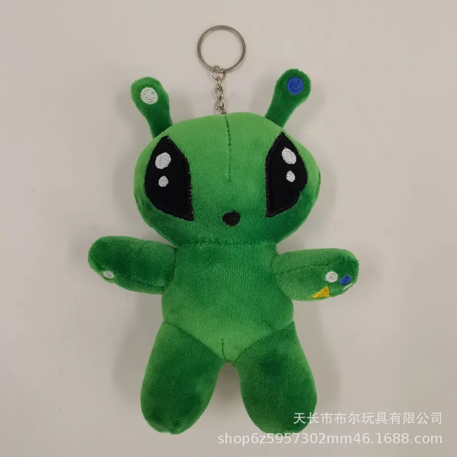 15cm AFTONSPARV Green Alien Plush Toys Cute Soft Stuffed Cartoon Anime Dolls For Kid Birthday Christmas Gift