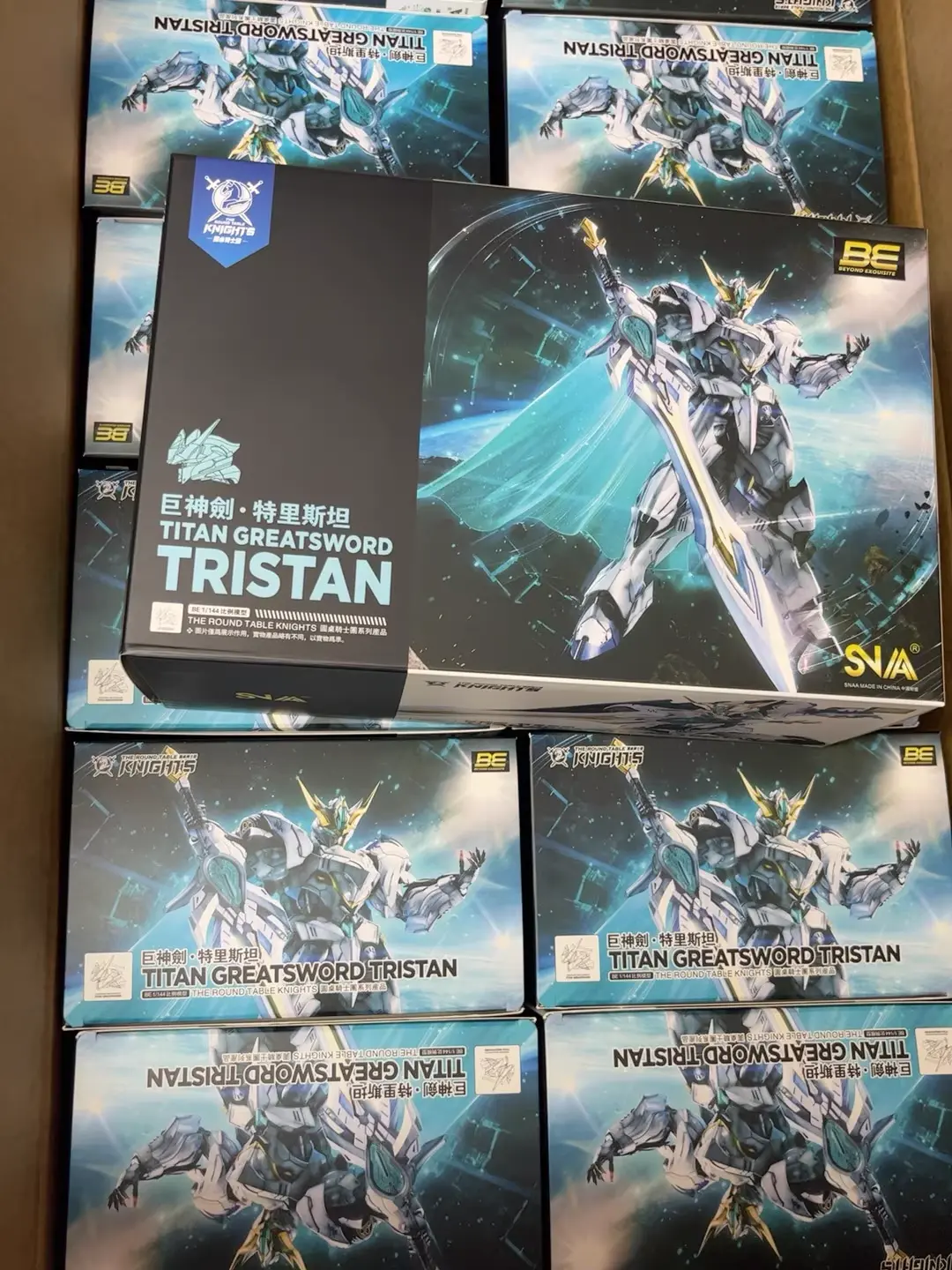 In Stock SNAA Model SC-007 IRON SICKIE AEGIS KNIGHT ACHILLES Assembly Model Toys THE ROUND TABLE KNIGHTS SNAA MADE IN CHINA