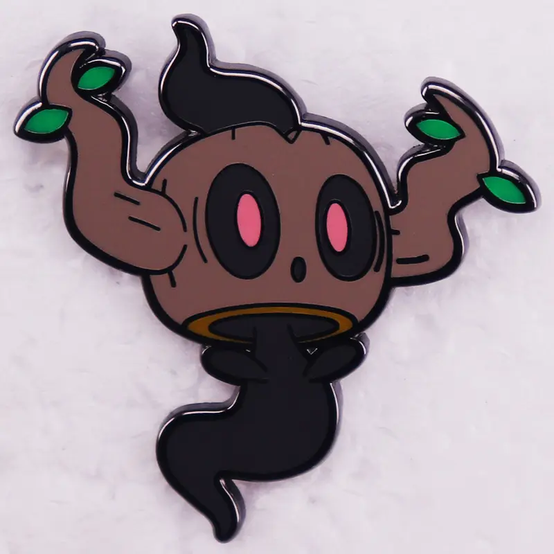 Pokemon Phantump Anime Lapel Pins Backpack Jeans Enamel Brooch Pin Women Fashion Jewelry Gifts Cartoon Badges