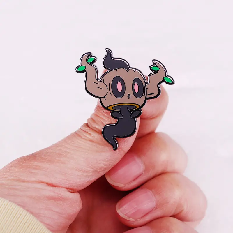 Pokemon Phantump Anime Lapel Pins Backpack Jeans Enamel Brooch Pin Women Fashion Jewelry Gifts Cartoon Badges